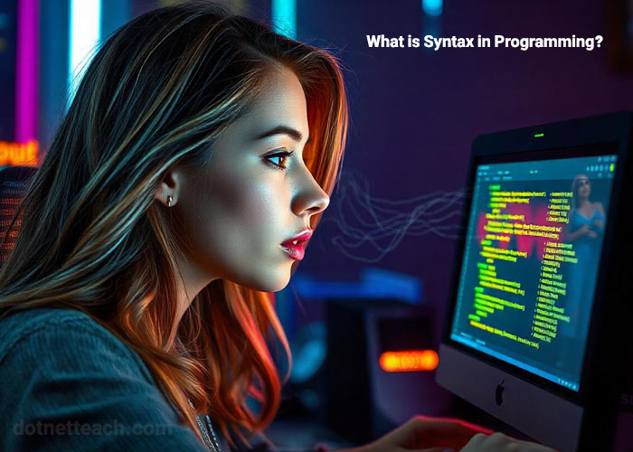 Syntax in Programming  - programing - csharp - Programing Language - C#